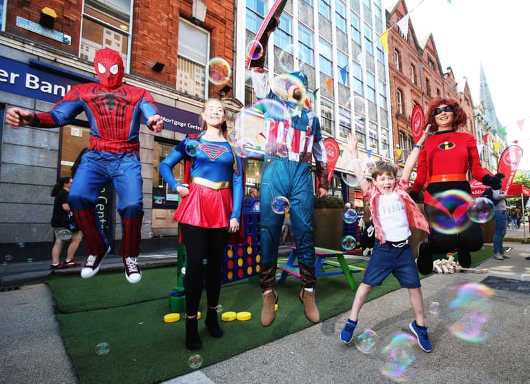 Superheroes take over Dublin this July and August with lots of free events