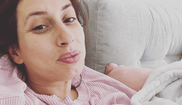 Stacey Solomon talks about being back on the soggy school run and it’s relatable