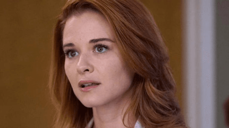Sarah Drew reveals she went into premature labour hours after filming Grey’s Anatomy birth scenes