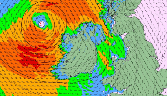Dublin Fire Brigade issue ‘safety tips’ ahead of Storm Lorenzo