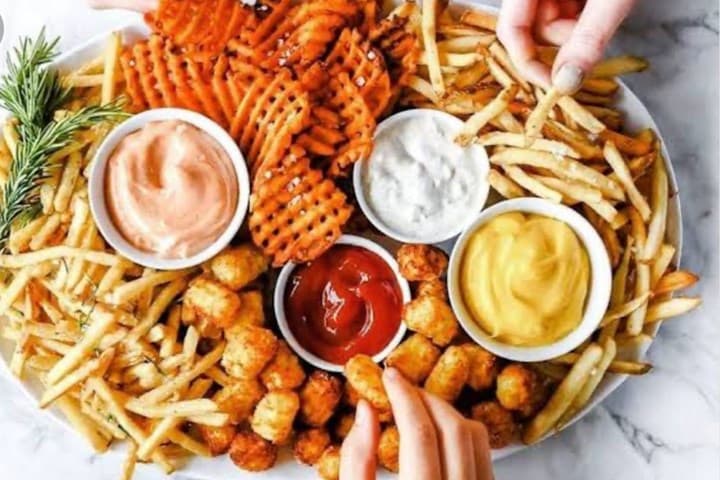 Move over, cheese boards – fries boards are what we’re serving this summer