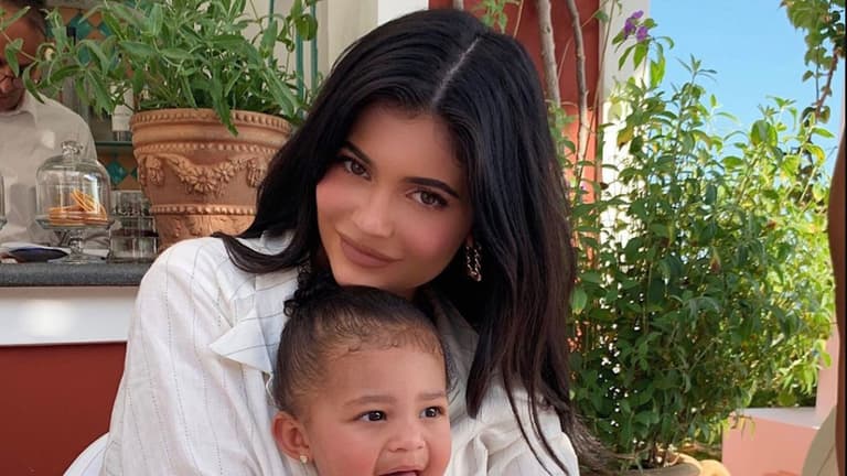 Kylie Jenner comes under fire for letting her two-year-old wear hoop earrings Kylie Jenner comes under fire for letting her two-year-old wear hoop earrings