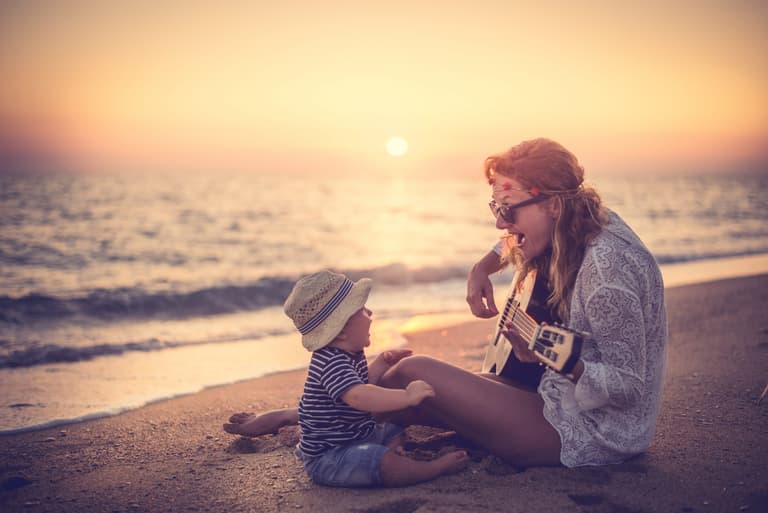 Singing and music can help ease the symptoms of postnatal depression Singing and music can help ease the symptoms of postnatal depression