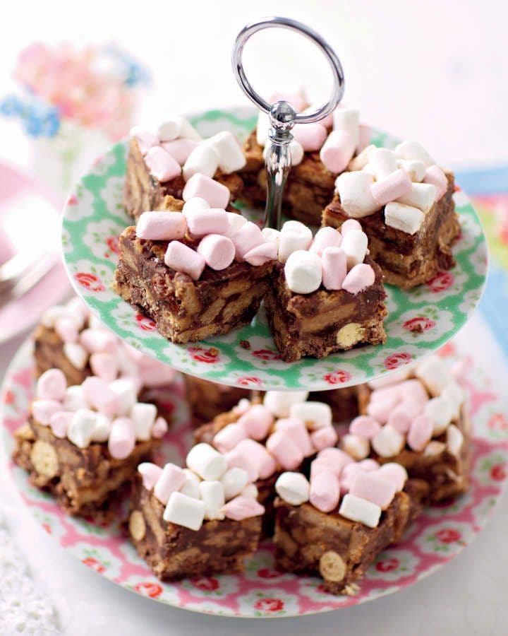 No bake Choc Bloc Biscuit Cake recipe that all the family will enjoy tucking in to