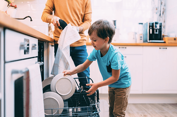 The tried-and-tested trick I rely on to get my kids to help out with chores The tried-and-tested trick I rely on to get my kids to help out with chores
