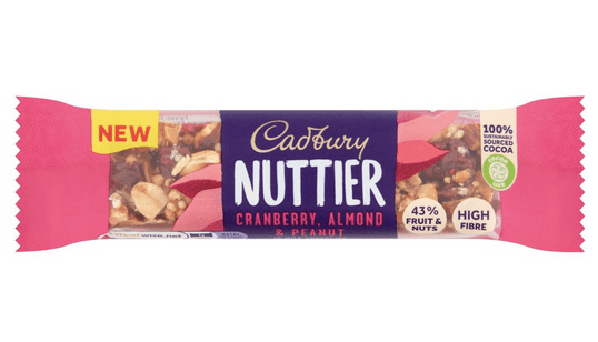 Treat and snack rolled up in one: Cadbury has just launched a brand new two-sided snack bar Treat and snack rolled up in one: Cadbury has just launched a brand new two-sided snack bar
