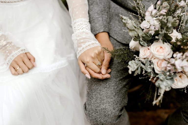 These hopeful parents asked guests for the ultimate wedding gift