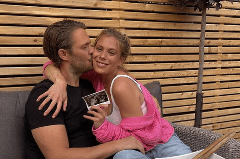 “Party of three”: Made In Chelsea star Frankie Gaff announces pregnancy