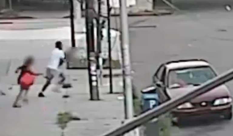 Man arrested after shocking footage shows him snatching child from mother Man arrested after shocking footage shows him snatching child from mother