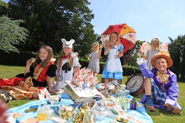 Alice in Wonderland Christmas Lights Spectacular at Loughcrew’s Enchanted Garden