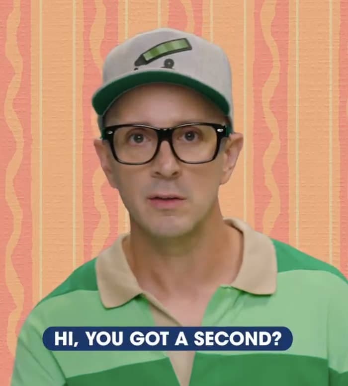 Steve from Blue’s Clues tells Millennials he never forgot about them Steve from Blue’s Clues tells Millennials he never forgot about them