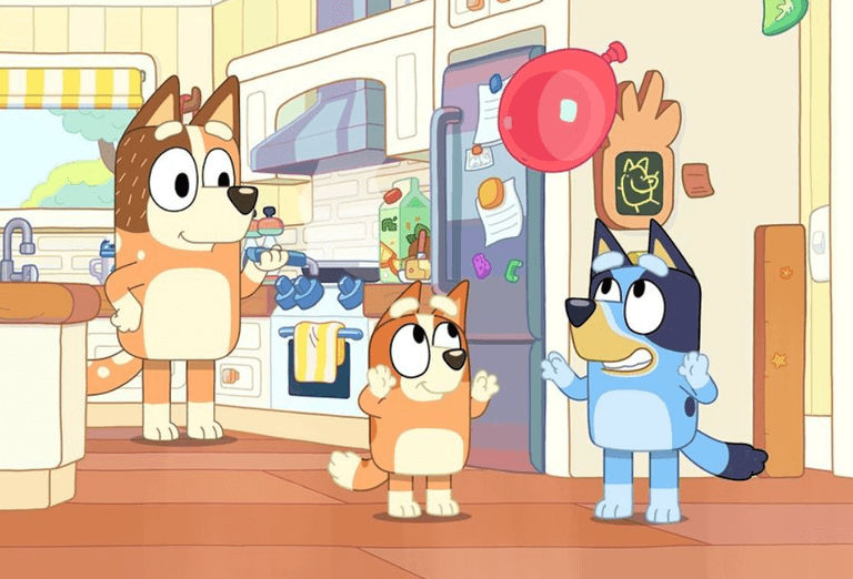 Parents thrilled after fat-shaming episode of Bluey is edited