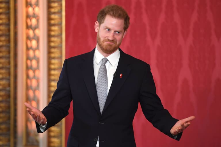 Prince Harry says he’s a “proud papa” as Lilibet takes first steps