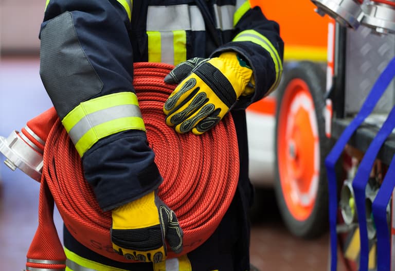 Three children rescued from fire at derelict pub in Manchester