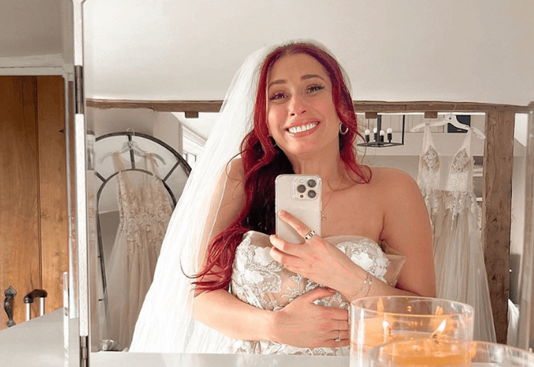Stacey Solomon shows off her stunning wedding hair transformation
