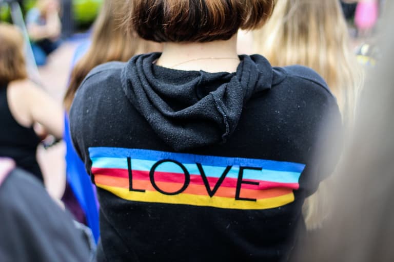 Teenagers left in tears after abuse from protesters at Pride event in Mayo Teenagers left in tears after abuse from protesters at Pride event in Mayo