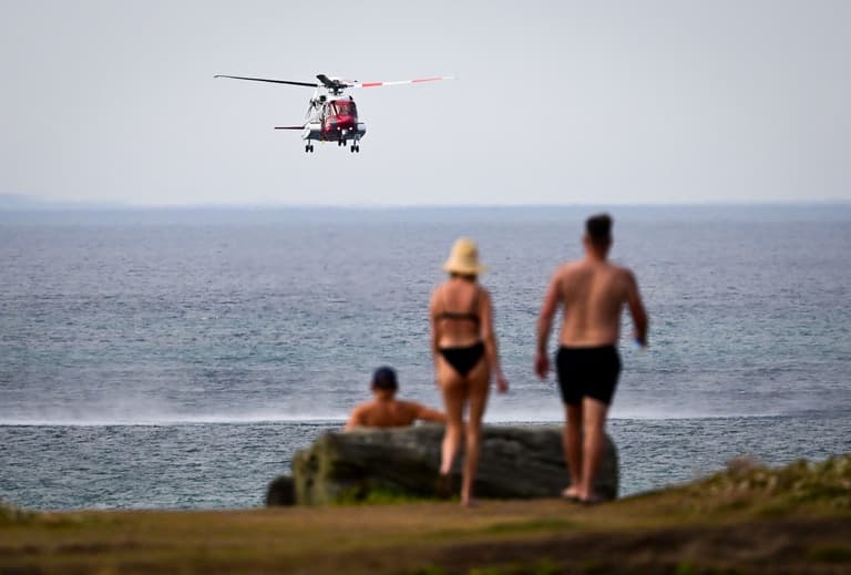 Woman bitten by a shark off the coast of England Woman bitten by a shark off the coast of England
