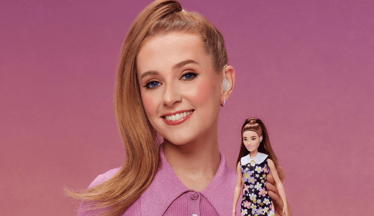 Rose Ayling-Ellis unveils the first Barbie doll with hearing aids