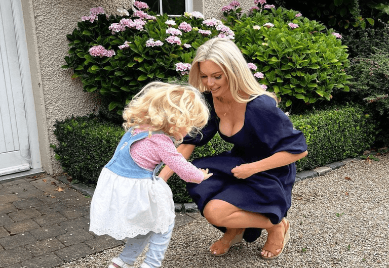 Rosanna Davison anxious about her daughter Sophia starting pre-school Rosanna Davison anxious about her daughter Sophia starting pre-school