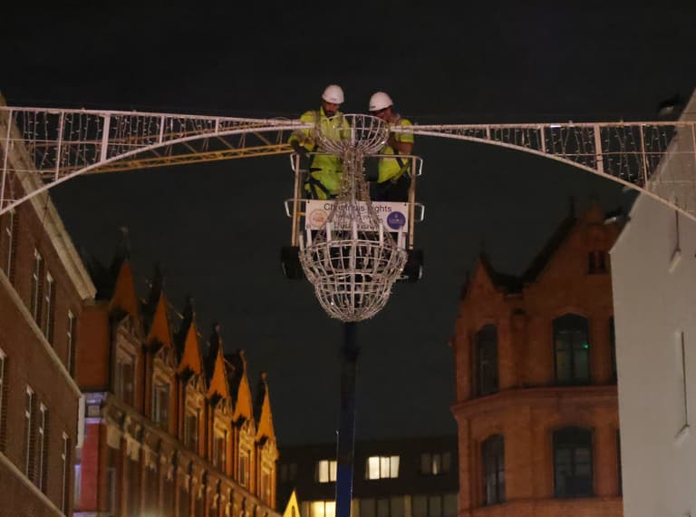 The first of Dublin’s Christmas lights have already been put up The first of Dublin’s Christmas lights have already been put up