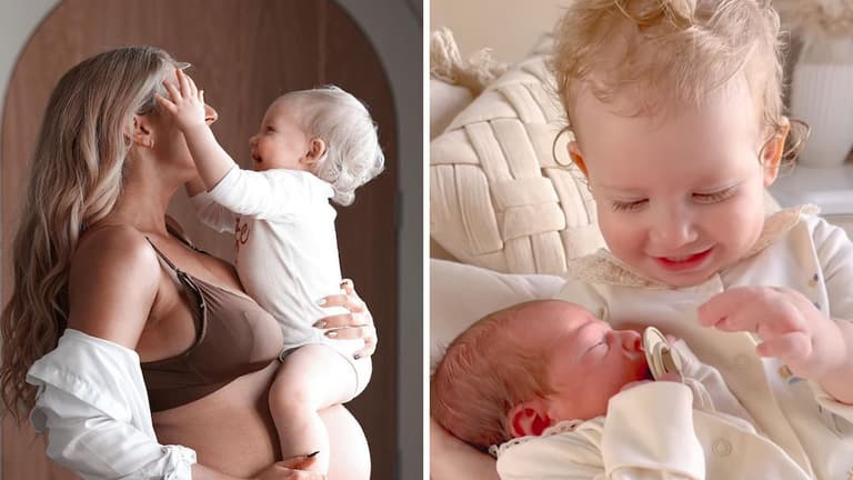 Stacey Solomon shares moving video of Rose meeting her baby sister Stacey Solomon shares moving video of Rose meeting her baby sister