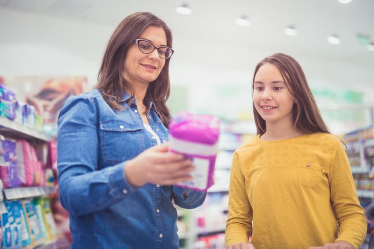 All you need for a ‘time of the month’ kit your teen will thank you for All you need for a ‘time of the month’ kit your teen will thank you for