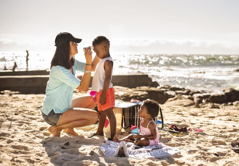 ‘Should my seven-year-old start putting on her own sunscreen?’