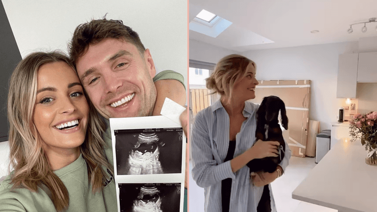 Mum-to-be Louise Cooney gives update after moving into her new house