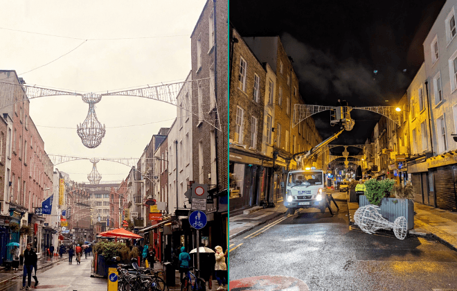 It’s happening! Christmas lights have been put up across Dublin City It’s happening! Christmas lights have been put up across Dublin City