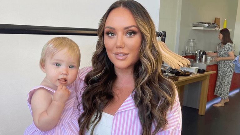 ‘Nailing motherhood’ – Charlotte Crosby stands up to mum-shamers