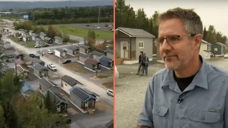 Millionaire builds 99 homes to reduce homelessness in his town Millionaire builds 99 homes to reduce homelessness in his town