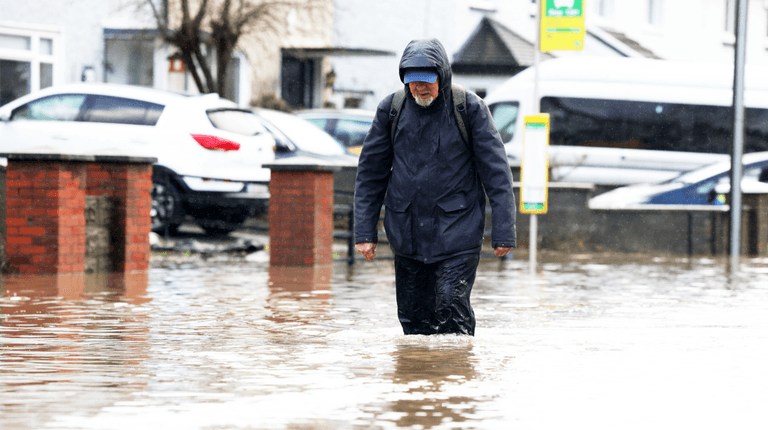 Heavy rain set to batter Ireland as Storm Dave brews
