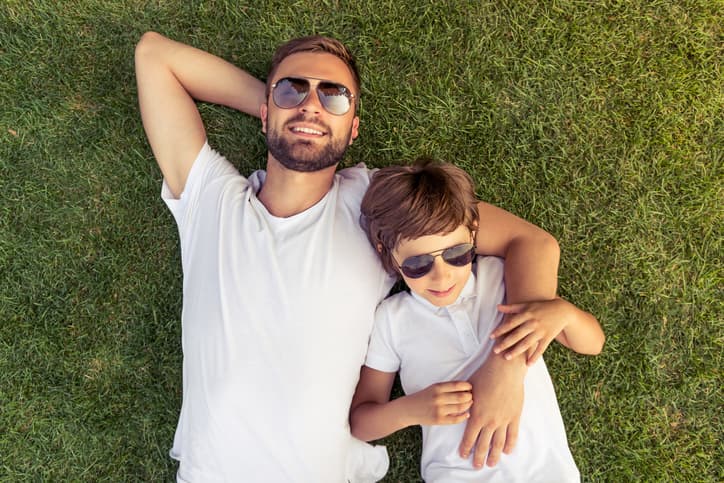 A study has found that dads are happier taking care of children than mums A study has found that dads are happier taking care of children than mums