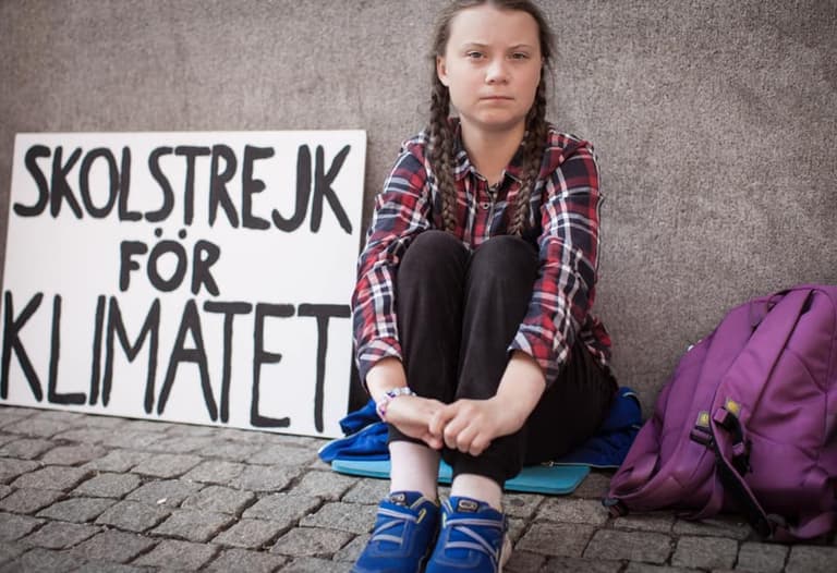 Irish children continue ‘school strikes’ today in support of Greta Thunberg Irish children continue ‘school strikes’ today in support of Greta Thunberg