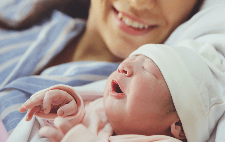 New study finds babies born by C-section lack healthy gut bacteria from mother New study finds babies born by C-section lack healthy gut bacteria from mother