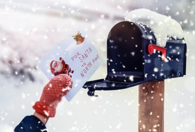 We have Santa’s official address to make sure your letters definitely reach him