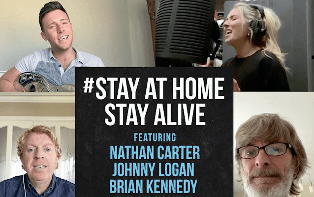 Nathan Carter has recorded a special #StayAtHome song and it features Johnny Logan Nathan Carter has recorded a special #StayAtHome song and it features Johnny Logan
