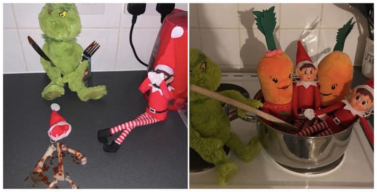 Yikes! This mum’s Elf on the Shelf prank spectacularly backfired Yikes! This mum’s Elf on the Shelf prank spectacularly backfired