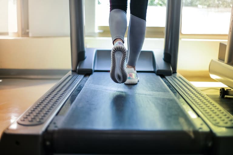 Mother only allows kids watch TV while on a treadmill Mother only allows kids watch TV while on a treadmill
