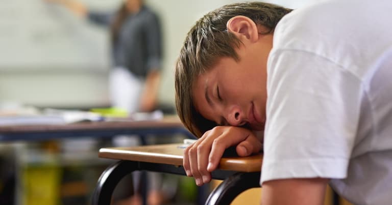 This teacher allows his students to fall asleep in class, for good reason This teacher allows his students to fall asleep in class, for good reason
