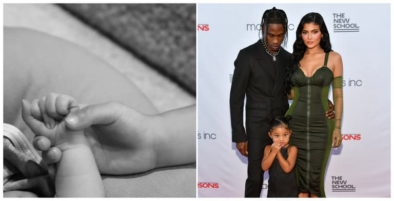 Kylie Jenner announces she has given birth to her second baby