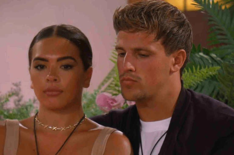 Luca and Gemma left the Love Island reunion early after having another row Luca and Gemma left the Love Island reunion early after having another row