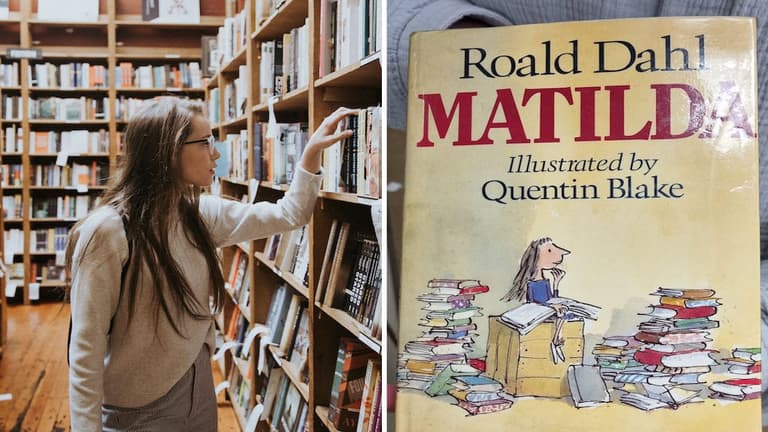 Rare signed copy of Matilda discovered in Galway bookshop Rare signed copy of Matilda discovered in Galway bookshop