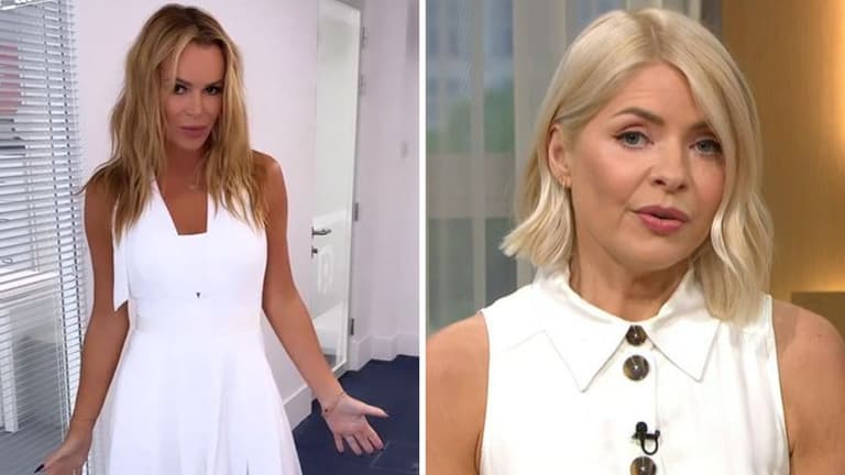 Amanda Holden mocks Holly Willoughby after her This Morning return Amanda Holden mocks Holly Willoughby after her This Morning return