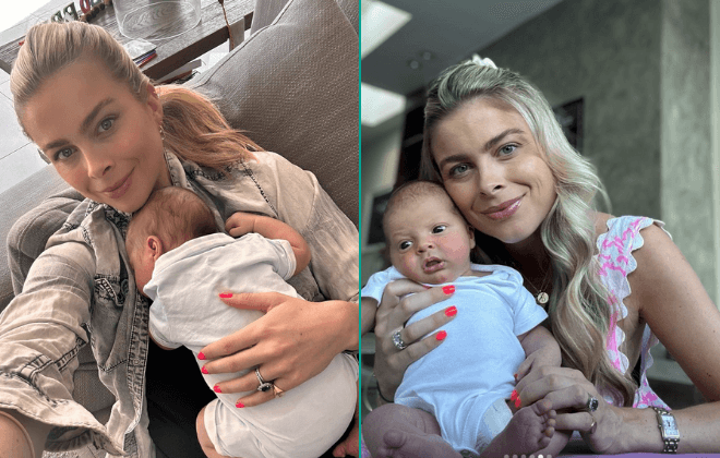 Jess Redden says baby boy is doing well after 7 day hospitalisation Jess Redden says baby boy is doing well after 7 day hospitalisation