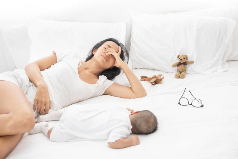 Experts list signs of the Baby Blues – how long they should last and when to see a doctor
