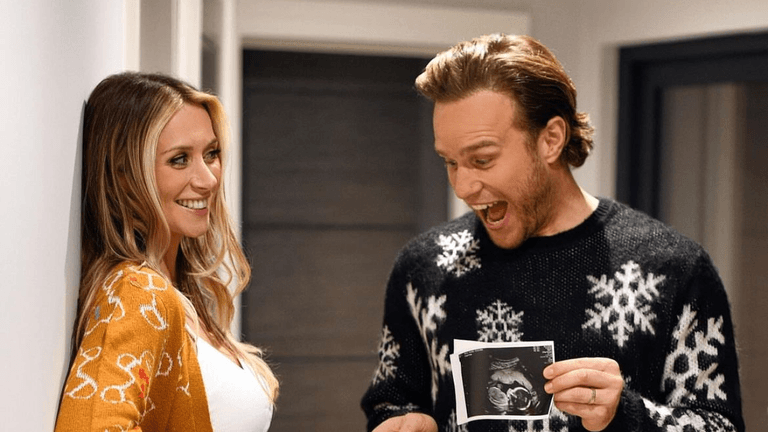 Olly Murs and wife Amelia share sweet video of pregnancy announcements Olly Murs and wife Amelia share sweet video of pregnancy announcements