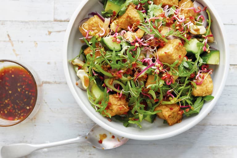 The HONESTLY HEALTHY #slimdown: Cucumber and Tempeh Salad The HONESTLY HEALTHY #slimdown: Cucumber and Tempeh Salad