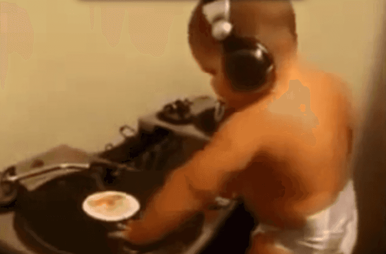 WATCH: Cute baby drops some sick beats WATCH: Cute baby drops some sick beats