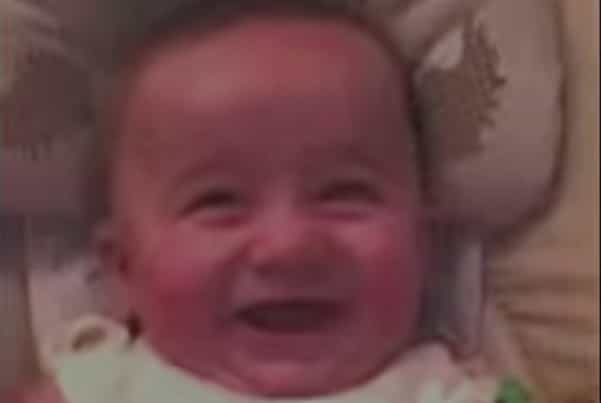 Turn up the sound: This Russian baby has the BEST giggle ever Turn up the sound: This Russian baby has the BEST giggle ever